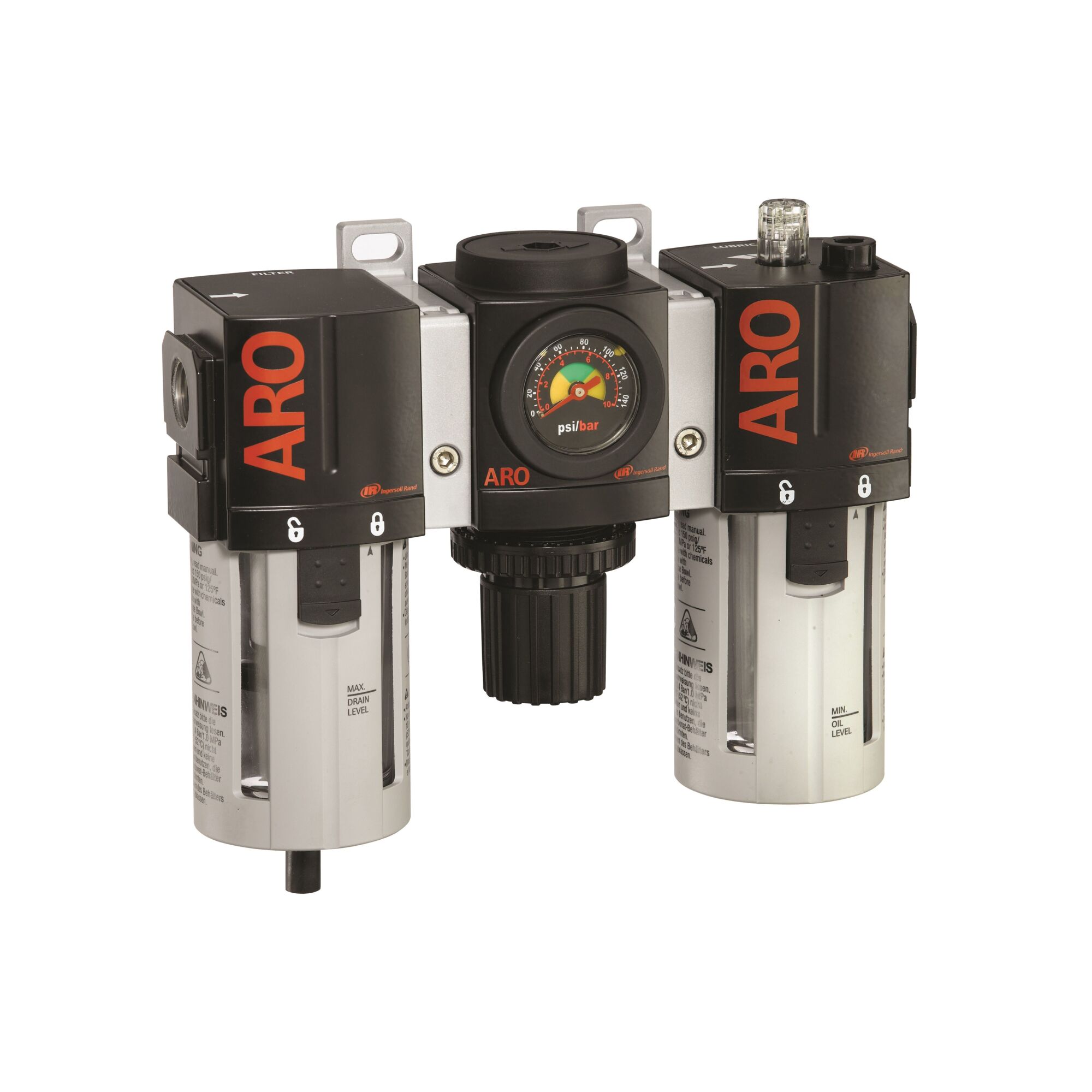 ARO Ingersoll Rand, 3/8in. Combination FRL 2000 Series, Model# C38331-800